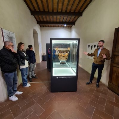 La visita guidata al museo archeologico di Arezzo