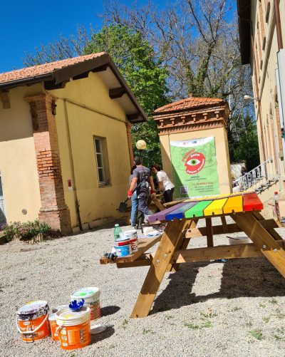 Aspettando il Festival si lavora nel Campus del Pionta con l'Università dell'Oklahoma