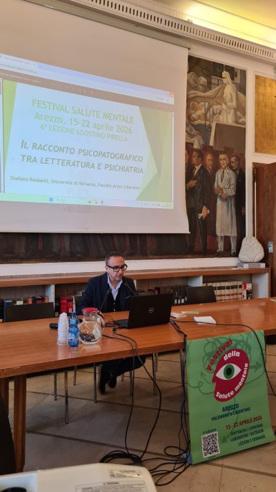 Inizia la lezione di Stefano Redaelli, “Il racconto psicopatografico tra letteratura e psichiatria”