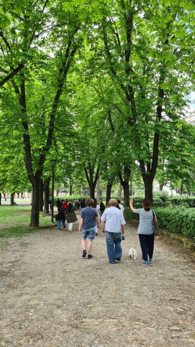 La passeggiata del Cug verso il Prato