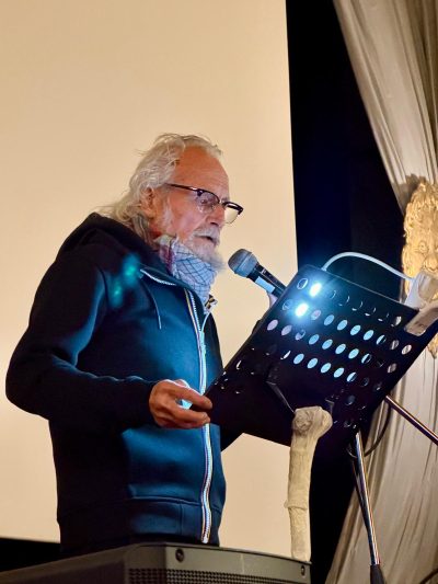 A Soci prima del film un reading dell’attore Andrea Vitali